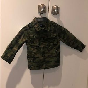 Camo Print Spring Jacket - Gap Size 3 years - New